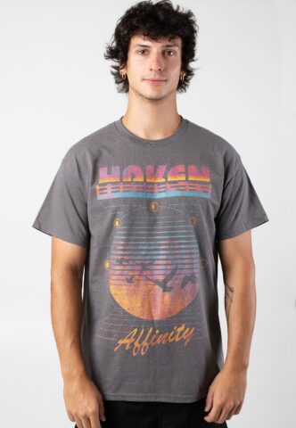 Haken – Affinity Charcoal – T-Shirt – Grau – L – 100% Baumwolle