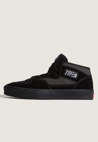 Vans – Half Cab Decon Black/Black – Schuhe – Schwarz – EU 44,5 – Textile, Leather/Textile/Gummi