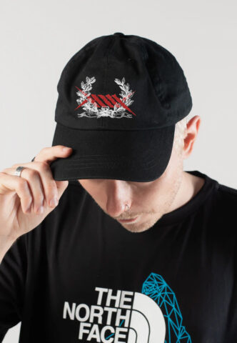 Half Me – Logo – Cap – Schwarz – Onesize – 100% Baumwolle