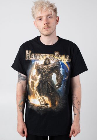Hammerfall – Hector – T-Shirt – Schwarz – L – 100% Baumwolle