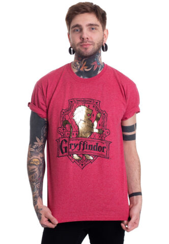 Harry Potter – Brave Red – T-Shirt – Rot – M – 100% Baumwolle