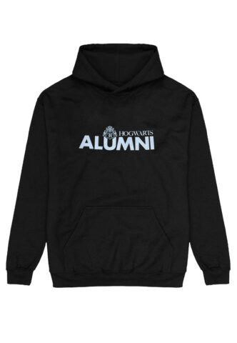 Harry Potter – Hogwarts Alumni – Hoodie – Schwarz – M – 80% Baumwolle, 20% Polyester