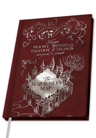Harry Potter – Marauder’s Map – Notizbuch – Braun – Onesize – gid://shopify/Metaobject/237909737709