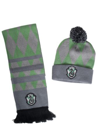 Harry Potter – Slytherin – Geschenk Set – Grau – Onesize – 100% Polyacryl
