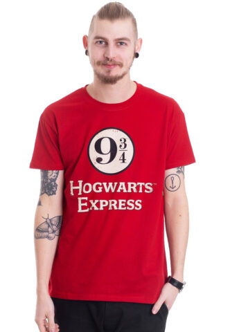 Harry Potter – Express Platform Tango Red – T-Shirt – Rot – M – 100% Baumwolle,Jersey