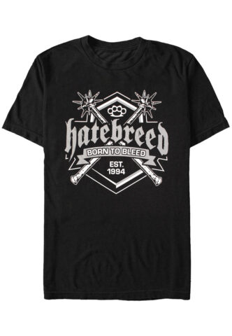 Hatebreed – Built To Endure – T-Shirt – Schwarz – M – 100% Baumwolle