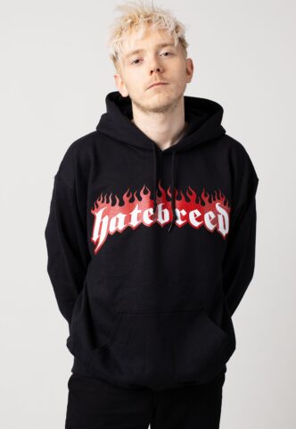 Hatebreed – Logo – Hoodie – Schwarz – S – 100% Baumwolle