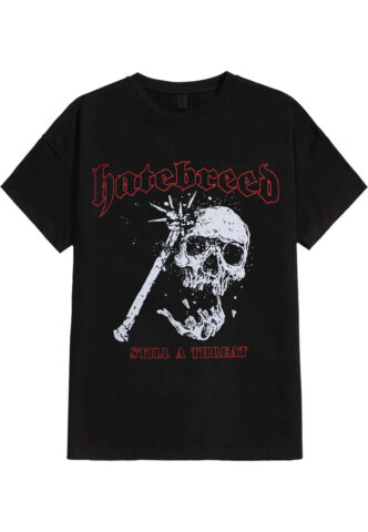 Hatebreed – Mace Hitting Skull – T-Shirt – Schwarz – 3XL – 100% Baumwolle