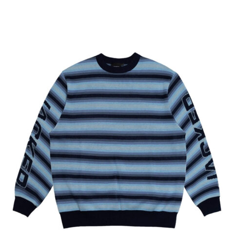 Jacker Euro Stripe Crewneck