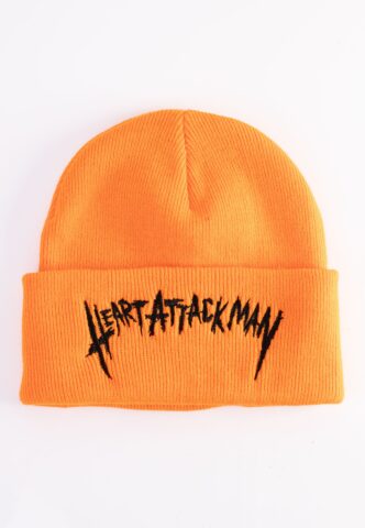 Heart Attack Man – Logo Orange – Beanie – Orange – Onesize – 100% Polyacryl