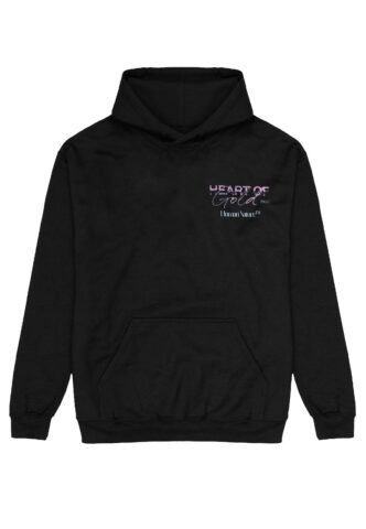 Heart Of Gold – RUI – Hoodie – Schwarz – XL – 50% Baumwolle, 50% Polyester