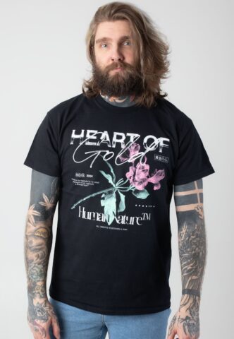 Heart Of Gold – RUI – T-Shirt – Schwarz – XL – 100% Baumwolle