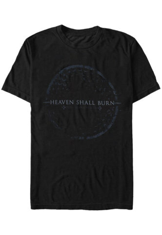 Heaven Shall Burn – Deaf To Our Prayers Cross – T-Shirt – Schwarz – S – 100% Baumwolle