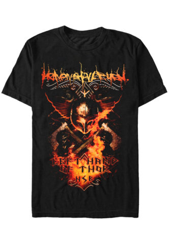 Heaven Shall Burn – Helmet And Axes – T-Shirt – Schwarz – XL – 100% Baumwolle