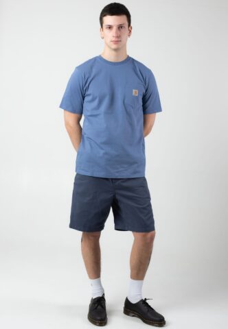 Carhartt WIP – Flint Garment Dyed Dusky Blue – Shorts – Blau – XL – 100% Baumwolle