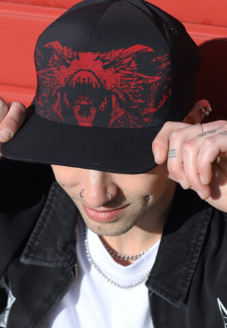 House Of The Dragon – Dragon – Cap – Schwarz – Onesize – 100% Polyester