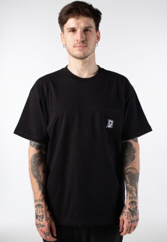 HUF – Megablast Pocket Black – T-Shirt – Schwarz – XL – 100% Baumwolle