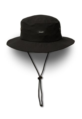 HUF – Ventura Boonie Black – Bucket Hut – Schwarz – L/XL – 100% Polyester