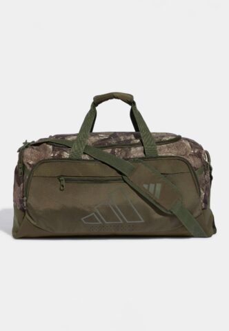 Adidas – Training Defender Graphic Duffle Night Cargo/Silver Pebble – Dufflebag – Grün – Onesize – gid://shopify/Metaobject/68981162221