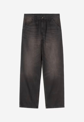 Carhartt WIP – Simple Tobacco Used Wash Black – Hose – Schwarz – W31 / L32 – 100% Baumwolle