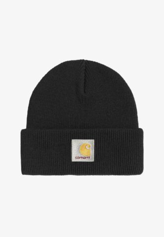 Carhartt WIP – Ohio Black – Beanie – Schwarz – Onesize – 100% Bio-Baumwolle