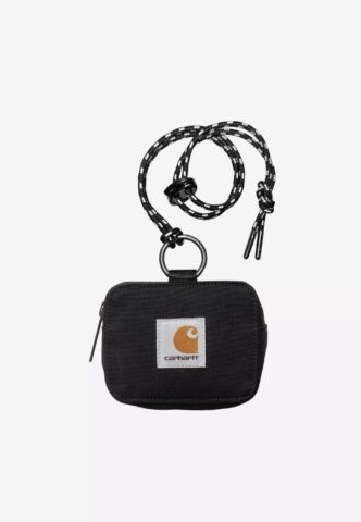 Carhartt WIP – Adair Black – Beuteltasche – Schwarz – Onesize – 100% Nylon