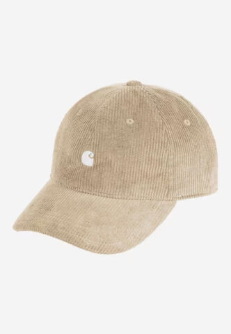 Carhartt WIP – Harlem Iroko/Wax – Cap – Beige – Onesize – 100% Baumwolle