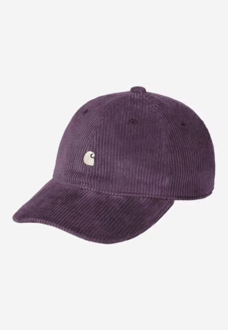 Carhartt WIP – Harlem Cozy Purple/Wax – Cap – Lila – Onesize – 100% Baumwolle