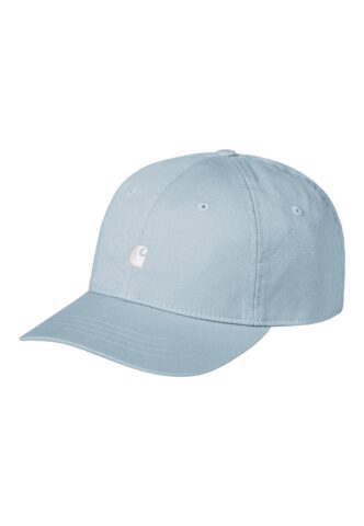 Carhartt WIP – Madison Logo Tourmaline/White – Cap – Schwarz – Onesize – 100% Baumwolle