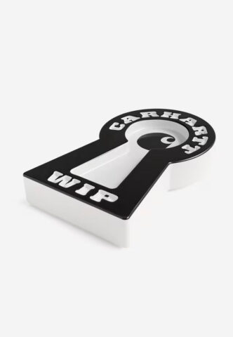 Carhartt WIP – Locked Cone White/Black – Incence Holder – Weiß – Onesize – Keramik
