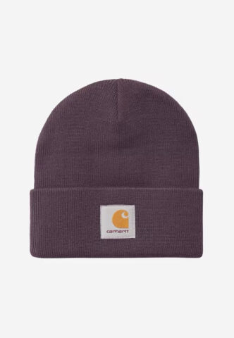 Carhartt WIP – Short Watch Cozy Purple – Beanie – Lila – Onesize – 100% Polyacryl