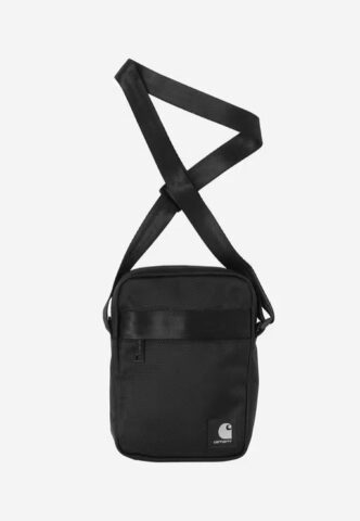 Carhartt WIP – Richmond Black – Schultertasche – Schwarz – Onesize – 100% Nylon