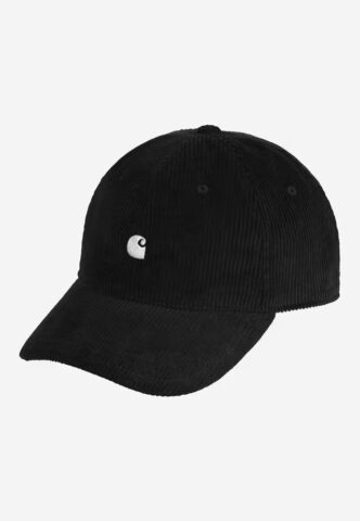 Carhartt WIP – Harlem Black/White – Cap – Schwarz – Onesize – 100% Baumwolle