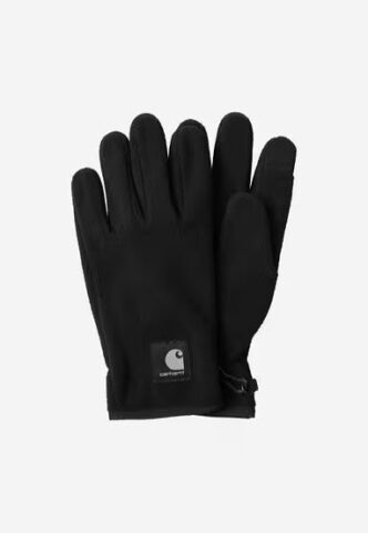Carhartt WIP – Blevin Black – Handschuhe – Schwarz – S/M – 100% Polyester