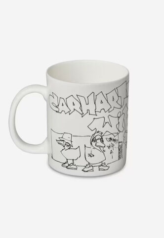 Carhartt WIP – Blinkerfluid White/Black – Tasse – Weiß – Onesize – Porzellan
