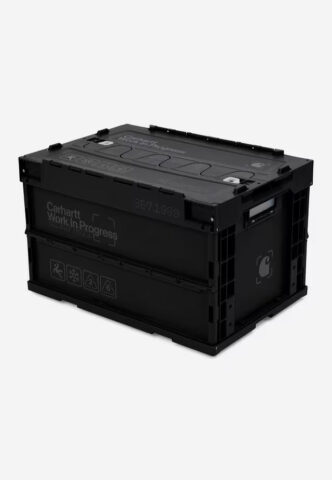 Carhartt WIP – Boxed Foldable Container Black/Grey – Box – Schwarz – Onesize – gid://shopify/Metaobject/161453015277