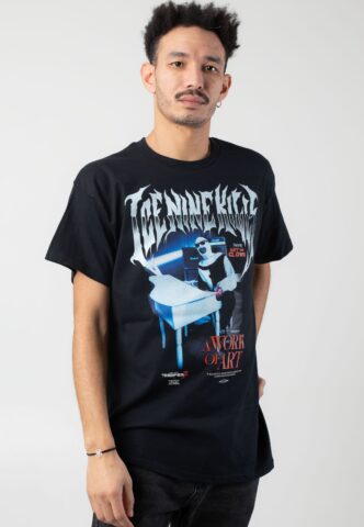 Ice Nine Kills – A Work Of Art Piano – T-Shirt – Schwarz – XXL – 100% Baumwolle