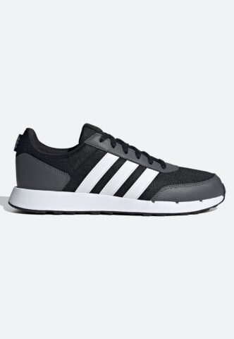 Adidas – Run50S Cblack/Ftwwht/Gresix – Schuhe – Schwarz – EU 46 – Textile, Synthetic/Textile/Gummi