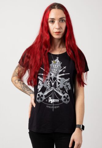 Igorrr – Vatikan – Girly – Schwarz – L – 100% Baumwolle