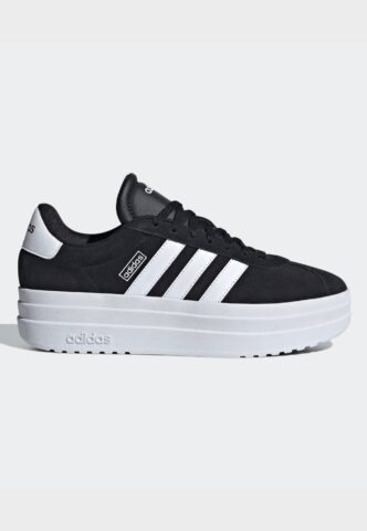 Adidas – VL Court Bold Cblack/Ftwwht/Ftwwht – Girl Schuhe – Schwarz – EU 40 2/3 – Textile, Leather/Textile/Gummi