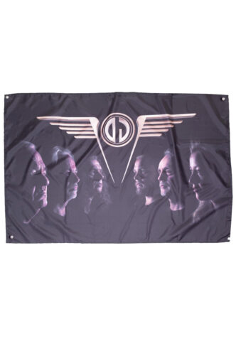 Dirkschneider & The Old Gang – Face Of A Stranger – Flagge – Schwarz – Onesize – 100% Polyester