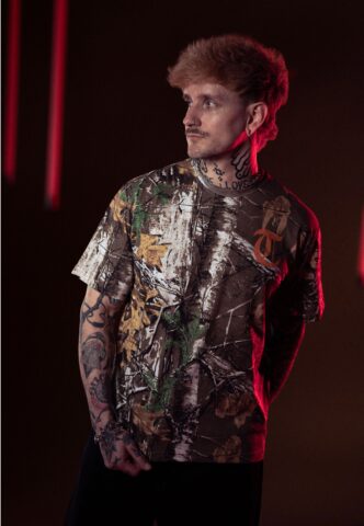 Terror – Keepers Of The Faith Real Camo – T-Shirt – Grün – XXL – 65% Baumwolle, 35% Polyester