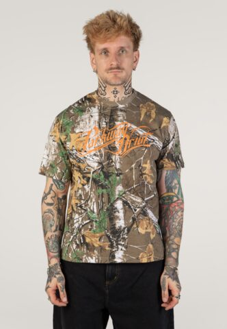 Parkway Drive – Forever The Underdogs Real Camo – T-Shirt – Grün – XXL – 65% Baumwolle, 35% Polyester