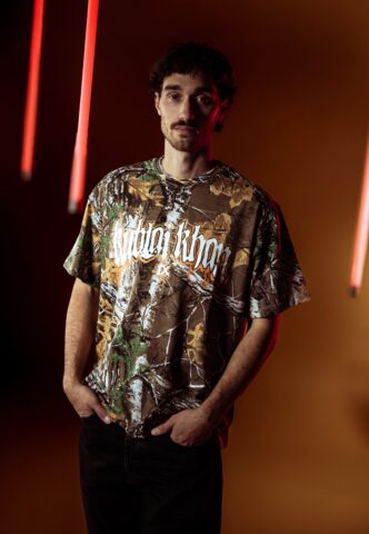 Kublai Khan – Khan Is King Real Camo – T-Shirt – Grün – 3XL – 65% Baumwolle, 35% Polyester