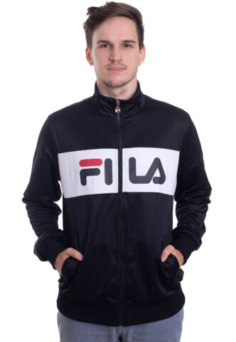 Fila – Urban Line Balin Black/Bright White – Trainingsjacke – Schwarz – S – 100% Polyester