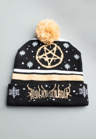 Thy Art Is Murder – Cultist Winter Knit – Beanie – Schwarz – Onesize – 100% Polyacryl