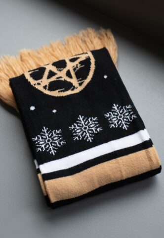 Thy Art Is Murder – Cultist Winter Knit – Schal – Schwarz – Onesize – 100% Polyacryl