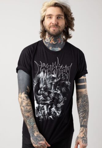 Immolation – Acts Of God Schwarz – T-Shirt – Schwarz – XL – 100% Baumwolle
