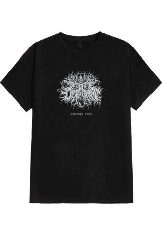 Immortal Disfigurement – Europe 2026 – T-Shirt – Schwarz – XXL – 100% Baumwolle