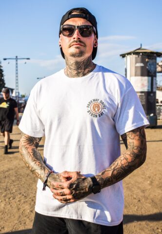 Parkway Drive – Devil Tricks White – T-Shirt – Weiß – M – 100% Baumwolle